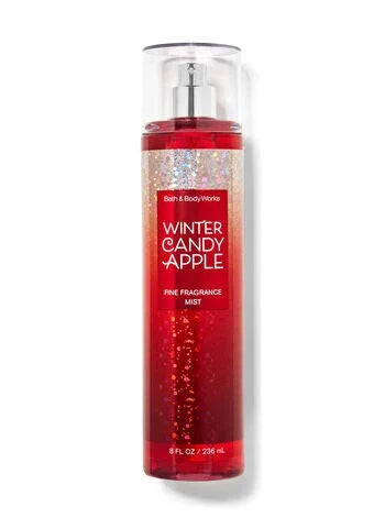 Bath & Body Works - Winter Candy Apple - Gift Set - Fine Fragrance Mist & Body Cream (Packaging Varies) - Product Image