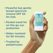 BLUE LIZARD Mineral Sunscreen Stick with Zinc Oxide SPF 50+ Water Resistant UVA/UVB Protection Easy to Apply Fragrance Fre...