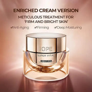 IOPE Face Cream, Super Vital Cream Rich - Total Anti-aging Facial Moisturizer, Skin Brightening & Anti-Wrinkle Skin Care f...