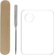 1set Plastic Makeup Mixing Palette and Spatula Cosmetic