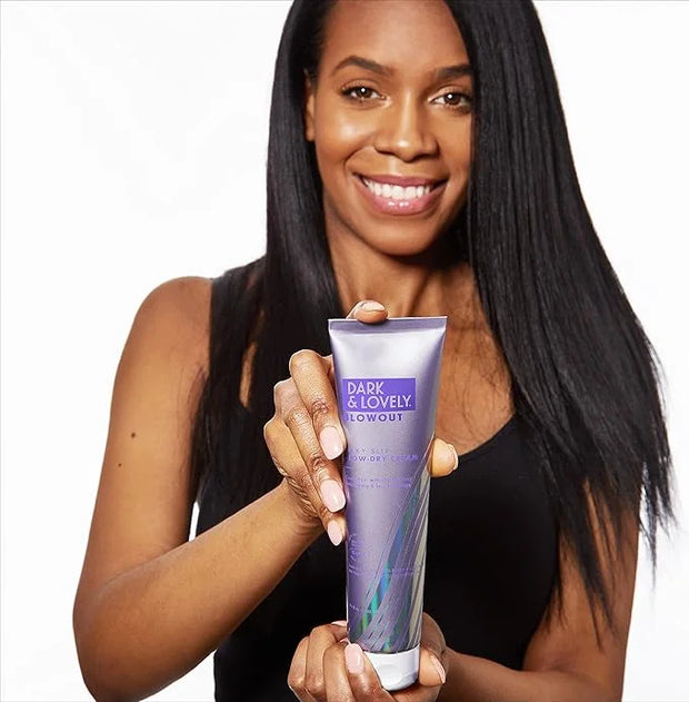 SoftSheen-Carson Interbeauty Dark&Lovely® Heat Protectant&Hair Detangler Moisturizing Blowout Silky Slip Blow Dry Cream wi...