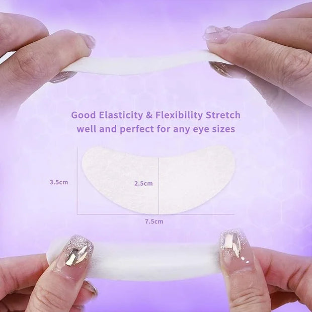 VEYES INC 50 Pairs 100% Natural Aloe Extract Under Eye Gel Pads Hydrogel Eye Patch For Eyelash Extension Lint Free Lash Ex...