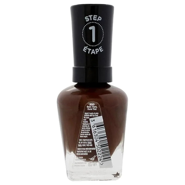 Sally Hansen Miracle Gel™, Been There, Dune That, Long Lasting, Gel-Like Formula, No UV Lamp Needed, Brown Nail Polish (Pa...