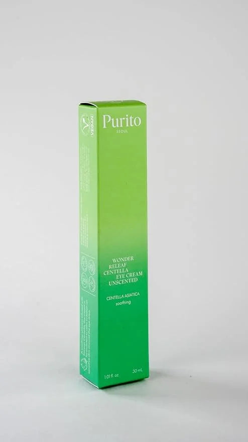 PURITO Centella Unscented Eye Cream, Korean Centella, for Sensitive Skin, Soothing, Facial Eye Cream for face, Dark Circle...