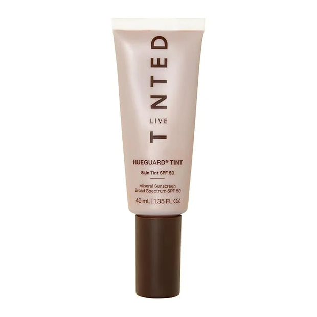 Live Tinted Hueguard Skin Tint SPF 50 - Tinted Mineral Sunscreen with Light-Medium Buildable Coverage With a Hydrating and...