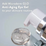 Microderm GLO - Active Anti-Aging Eye Gel, Reduces Dark Circles, Puffy Eyes, Crow's Feet and Fine Lines & Wrinkles, Packed...
