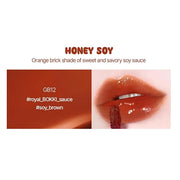 Glow Bokki Glossy Lip Tint, Korean Beauty (GB12 Honey Soy, 4.1 grams) - Product Image