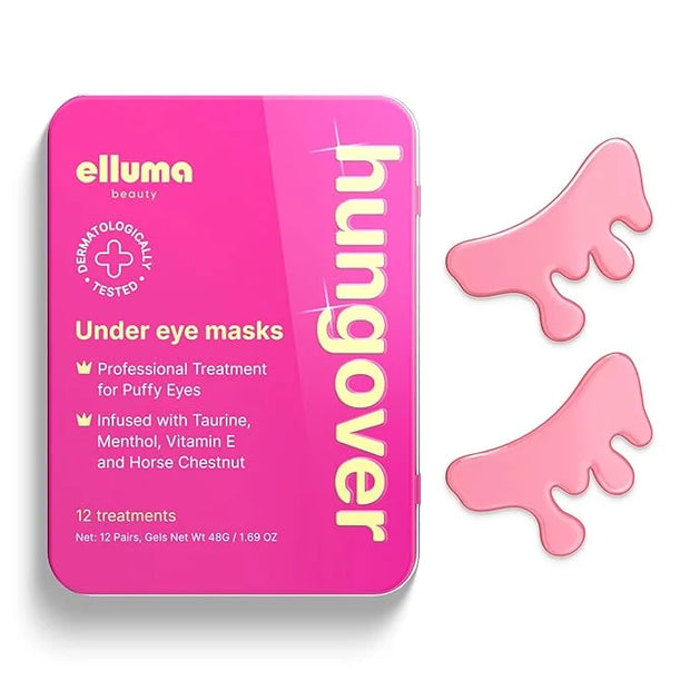 Under Eye Patches 12 Pairs of Themed Hydrogel Eye Gel Pads - For Puffy Eyes and Dark Circles, Under Eye Bags, Wrinkles - H...