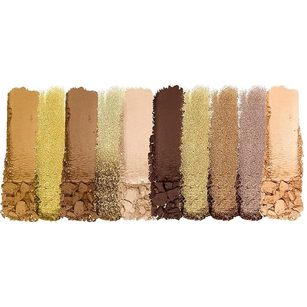 wet n wild Color Icon 10-Pan Eyeshadow Makeup Palette, Yellow Call Me Sunshine, Long Lasting, Shimmer, Metallic, Glittery,...