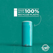 Tom’s of Maine Mountain Spring Natural Deodorant for Men and Women, Aluminum Free, 3.25 oz, 2-Pack - Product Image