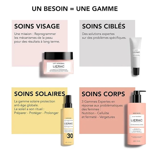 Lierac Eye Cream - Dark Circles Under Eye Treatment - Reduces puffiness and bags - Regard Absolu - 15ml - Product Image