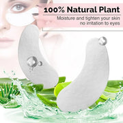 50 Pairs GreenLife 100% Naturel Eyelash Extension Under Eye Gel Pads patches kit Collagen (50 150 300 Pairs) with Aloe Ver...