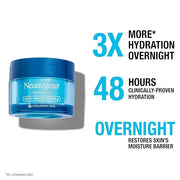 Neutrogena Hydro Boost Night Pressed Serum, Hyaluronic Acid Face Moisturizer for Normal to Extra Dry Skin, Delivers Overni...