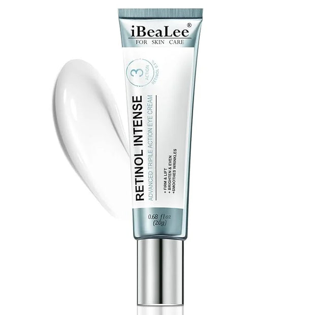 Retinol Eye Cream for Dark Circles & Wrinkles–Brighten & Smooth– Anti-Aging Under Eye Treatment with Retinol & Hyaluronic ...
