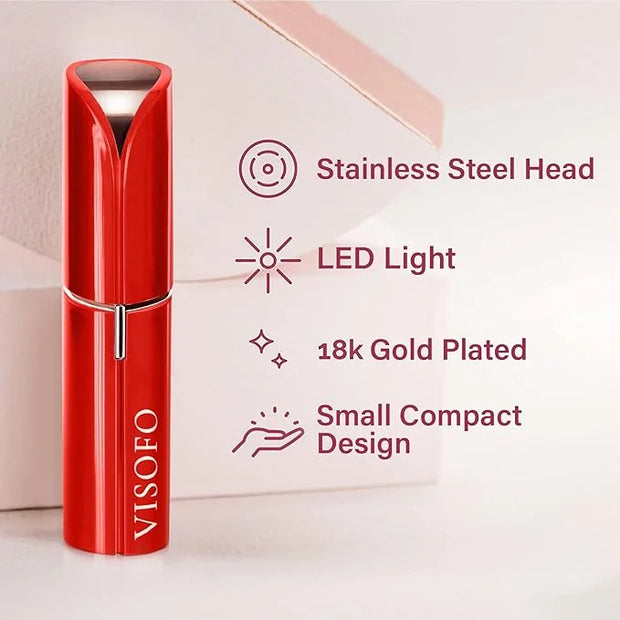 Facial Hair Removal for Women | Electric Razor Device Small Mustache Dermaplaning Remover Tools Tweezers Epilator Trimmer ...