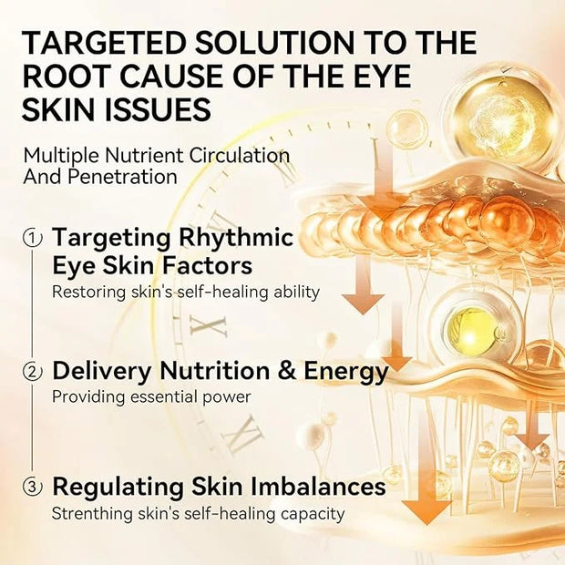 LANBENA Vitamin C Under Eye Patches for Dark Circles and Puffy Eyes, Cooling Eye Masks for Eye Bags, Fine Lines & Wrinkles...