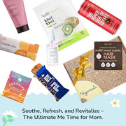 Vegan Wellness & Beauty Gift Box – Immune Support Powder, Protein Bars, Hydration Mist, Hair Mask, Hand Cream & Kiwi Mask ...