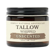 Beef Tallow for Skin Care, Face, Hands - Natural Moisturizer - Whipped - Organic Grass-Fed Beef Fat - Vitamins A, D, E, K ...