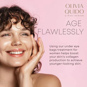 OLIVIA QUIDO Clinical Skin Care Wrinkle Blur (0.46 oz) | Eye Cream For Dark Circles and Puffiness | Anti-Aging Under Eye C...