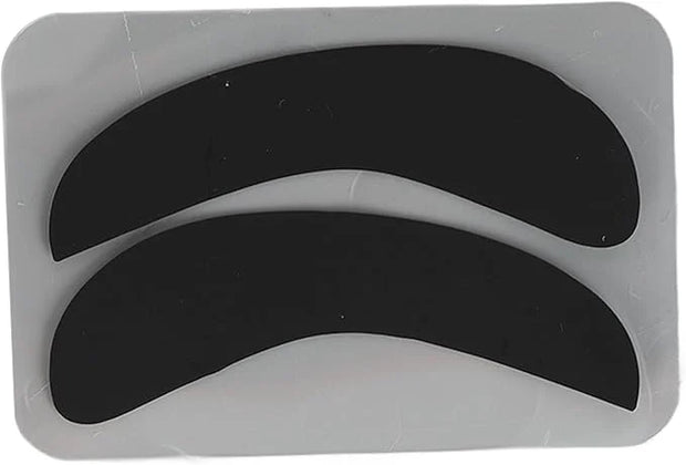 10 Pairs Half Moon Shaped Reusable Under Eye Pads for Eyelash Extension Excellent Silicone Under Eye Pads for Lash Extensi...