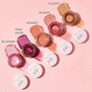 Pacifica Fluffy Blushy Cream Blush – Face Makeup - Bloom Bright Fuchsia Air-Whipped Cheek & Lip Color, Bold Buildable Pigm...