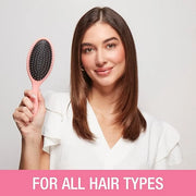 Conair Detangling hairbrush 3PK - wet or dry hair - ideal for curly or straight styles - detangler hair brush - hairbrushe...