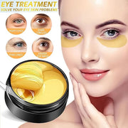 Under Eye Patches, 24K Gold Eye Mask, Eye Patches for Puffy Eyes and Dark Circles Reduce Eye Bags Fine Lines Smooth Wrinkl...