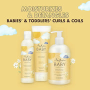 SheaMoisture Baby Conditioner for Curly Hair Raw Shea, Chamomile and Argan Oil Moisturizes and Helps Detangle Delicate Cur...