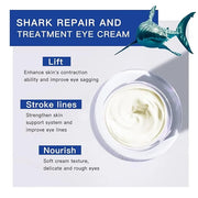 Eye Cream Reducing Fine Lines and Wrinkles Anti-Aging Eye Cream Repairing Dark Circles and Puffy Eye Cream 0.7 oz (shark) ...