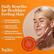 TruSkin Vitamin C Cream for Face – Brightening Moisturizer, Anti Aging, Hydrating, Skin Wrinkle Cream – Vitamin B5, Vitami...