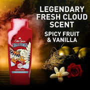 Old Spice Cleansing Body Wash for Men, 3X Defense, 24/7 Shower Fresh with Lasting Scent, 2-in-1 Body & Face Wash, Eaglefan...