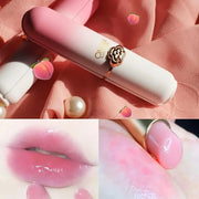 6 Pcs/Set Peach Aloe Vera Strawberry Blueberry Avocado Grape Jelly Lipstick Set Temperature Change Moisturizer flower Lip ...