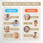NEWGO Bundle of Cold Gel Eye Mask and Mini Ice Pack - Product Image