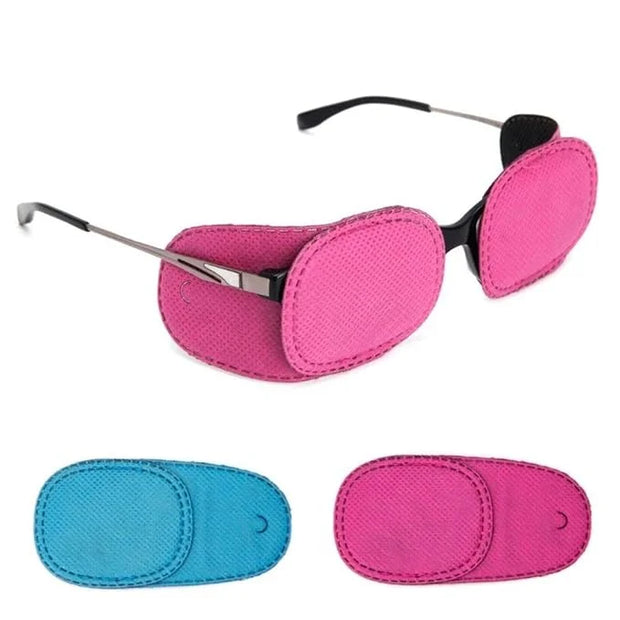 12PCS Amblyopia Eye Patch For Glasses, Children Weak Eye Patches for Strabismus Amblyopia, No irritation to skin (6 Pieces...