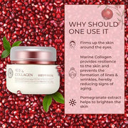 The Face Shop Pomegranate & Collagen Volume Lifting Eye Cream | Ultra-Light Eye Cream for Eye Skin Lifting, Firming & Brig...
