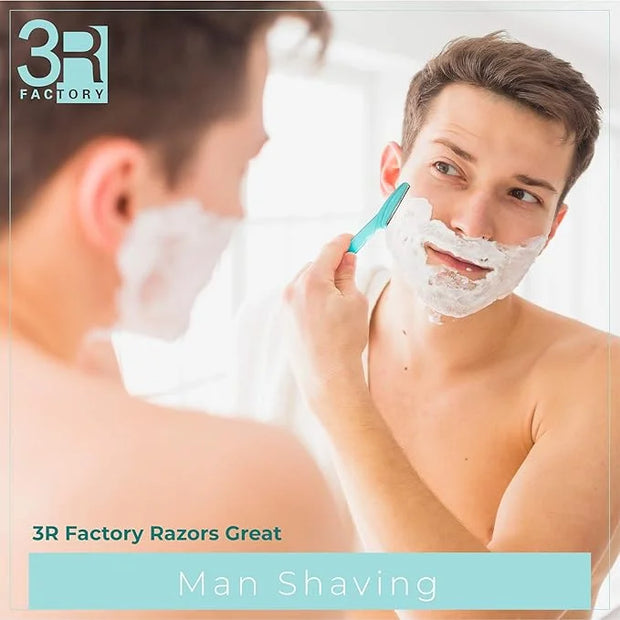 Womens Peach Fuzz Shaver - 3R Factory Ladies Razors for Facial Hair, Face Shaving Razor, Lady Razors for Women Fine Hairs,...