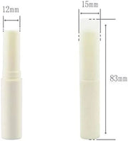 24PCS/4g White Empty Lipstick Lip Balm Balms