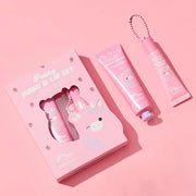 TONYMOLY x Squishmallow Patty the Cow 2 PC Hand Cream & Lip Gloss Set, Strawberry Hand Cream, Strawberry Shortcake Lip Glo...