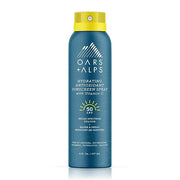 Oars + Alps Hydrating SPF 50 Sunscreen Spray, Infused with Vitamin C and Antioxidants, Water and Sweat Resistant, 6 Oz, 1 ...