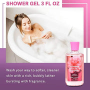 Bath & Body Care Travel Set - Home Spa Set with Body Lotion, Shower Gel and Fragrance Mist, Personal Body Care Travel Set ...