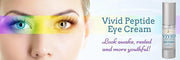 VIVID Peptide Eye Cream with Whitonyl for Dark Circles, Puffiness and Fine Lines - Brightens and Boosts Collagen for Firmn...