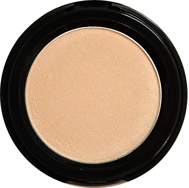 Oyster Off White Nude Naked Cream Color Matte Pressed Powder Single Vegan Eyeshadow; Talc, Paraben & Cruelty Free - Produc...