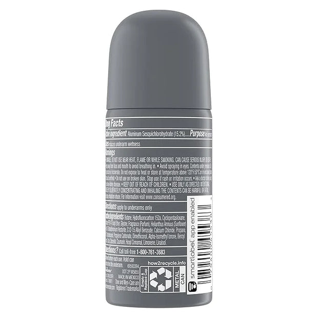 Dove Men+Care Antiperspirant Deodorant Dry Spray Clean Comfort 24 count For Men 72-hour Sweat and Odor Protection with Tri...