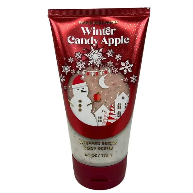 Bath and Body Works WInter Candy Apple Creamy Body Scrub 6.6 Ounce (WInter Candy Apple) - Product Image