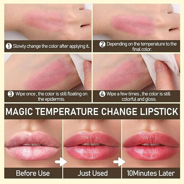 Flower Lip Balm - Color Changing (Purple)
