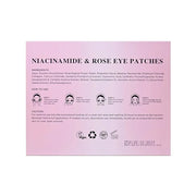 Under Eye Patches for Dark Circles,Puffy Eyes,20 Pairs Face Masks SkinCare With Niacinamide and Rose for Rehydrated - Prod...