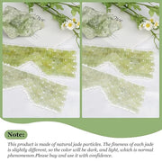 Jade Eye Mask, Facial Cooling Mask with 100% Real Jade for Hot & Cold Therapy to Reduce Wrinkles, Puffiness, Migraines, an...