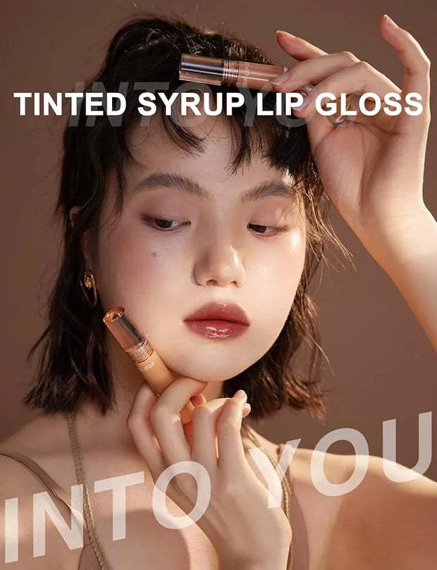 INTO YOU Lip Gloss, Lip Stain Long Lasting, Lip Tint, Lip Plumper Gloss, Glitter Lip Gloss, Liquid Lipstick, Lip Oil, Vivi...