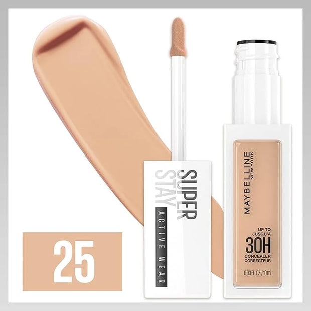 Maybelline Super Stay Liquid Concealer Makeup, Full Coverage Concealer, Up to 30 Hour Wear, Transfer Resistant, Natural Ma...