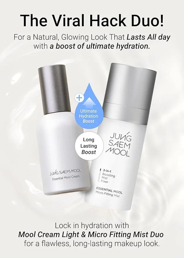 [JUNGSAEMMOOL OFFICIAL] Essential Mool Cream Light 1 oz | Hydration Moisturizer | for Combination, Oily Skin - Product Image